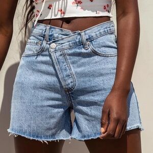 Princess Polly Xena Light Blue Denim Shorts